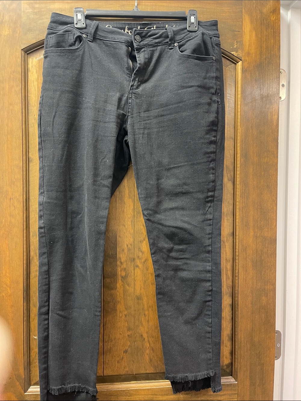 Refresh Black Comfort Stretch Skinny Jeans
